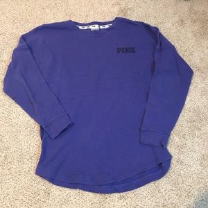 PINK Varsity Crew Shirt